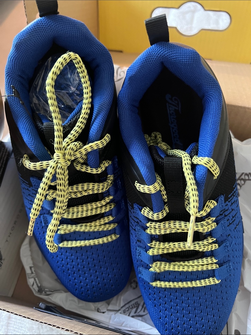 Women’s Blue Work Shoe — Slip-Resistant Comfort SIZE 7 M Thorogood NWT STEEL TOE